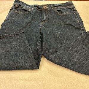 St. John's Bay Dark Blue Jean Shorts size 12
